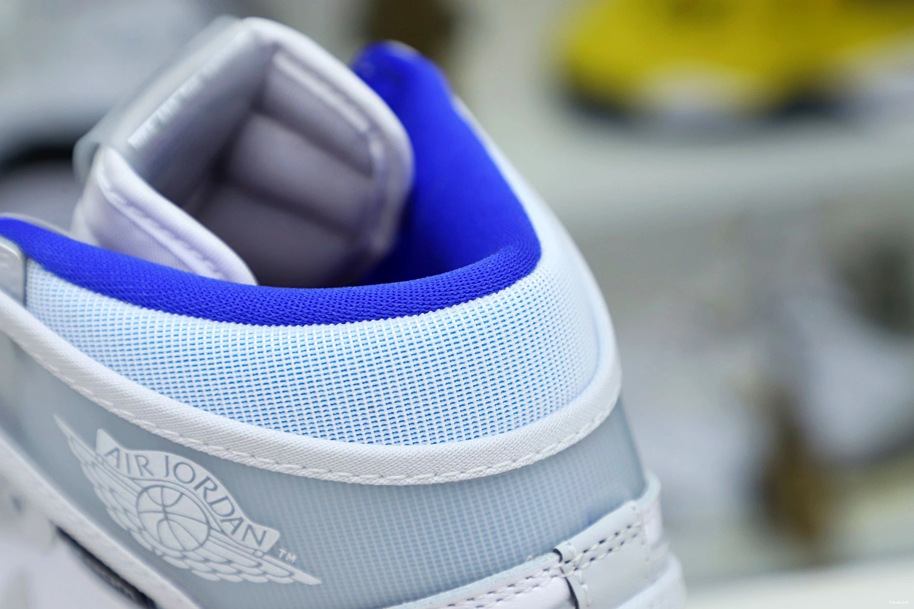 JORDAN BLUE' ZOOM 'RACER AIR 1 HIGH 0126